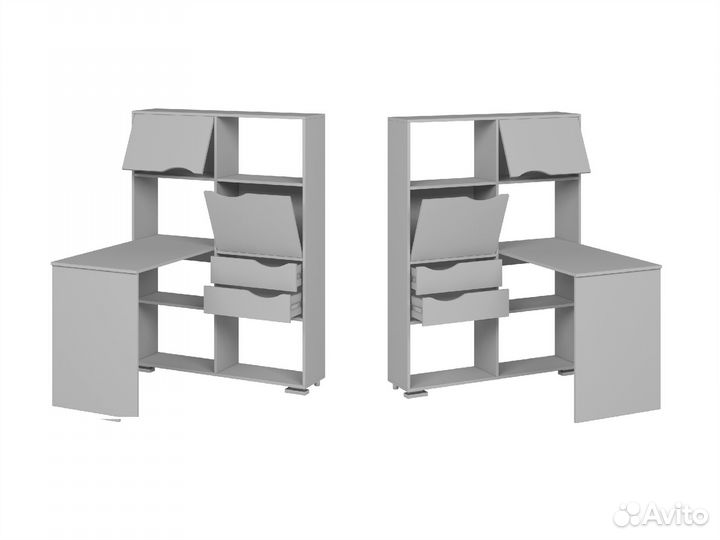 Стол письменный угловой Лаворо