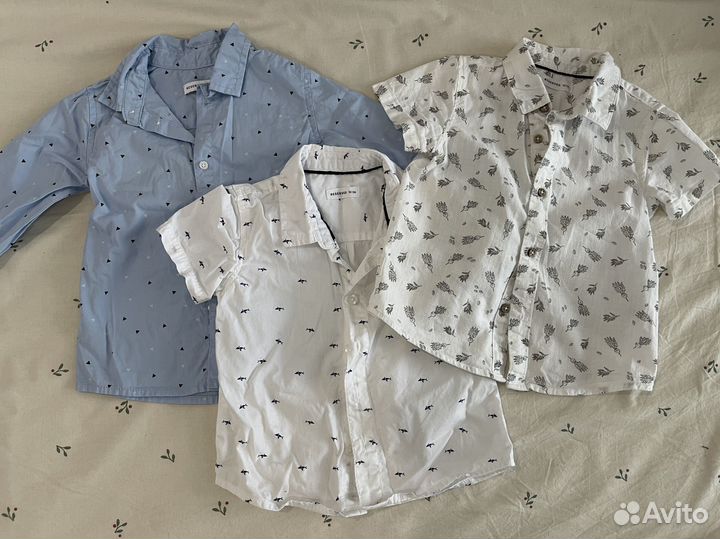 Рубашки для мальчика H&M, reserved