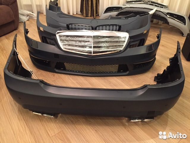 Обвес 63 AMG Mercedes S221