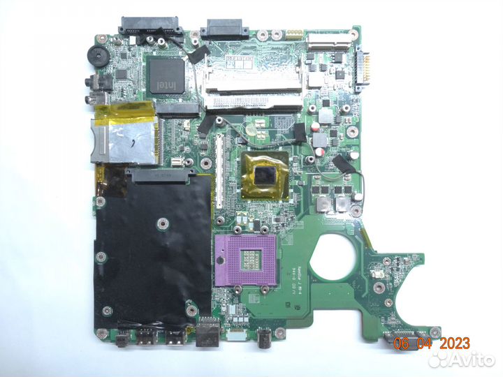 Материнская плата Toshiba A300 (на дербан)