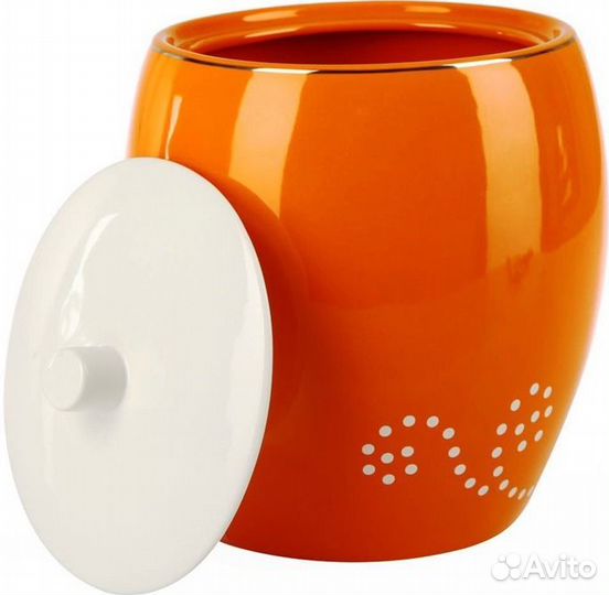 Емкость с крышкой (керамика)