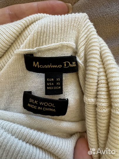 Водолазка женская massimo dutti xs