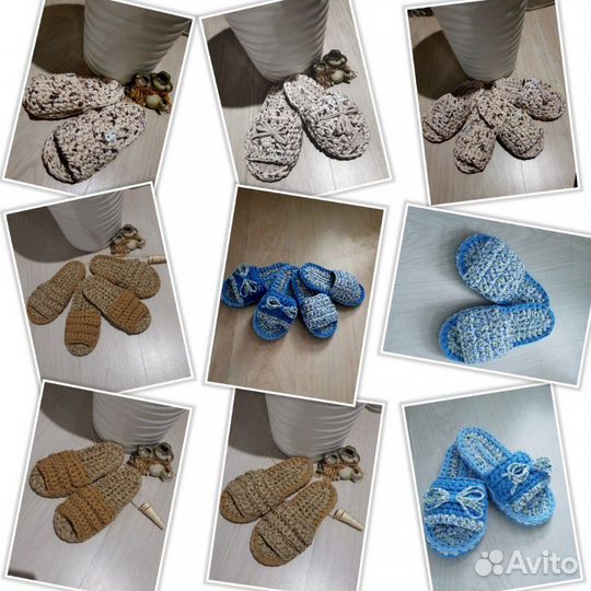 Тапочки ручной работы