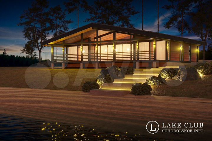 Коттедж 226,5 м² на участке 20 сот.