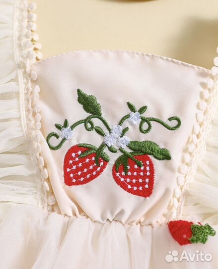 Нарядное боди для девочки 80-86