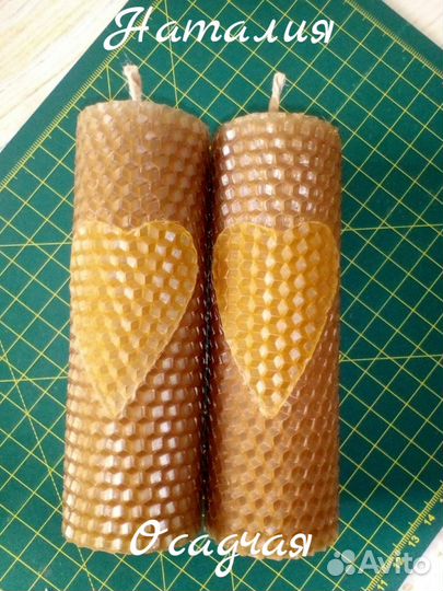 Свечи восковые интерьерные