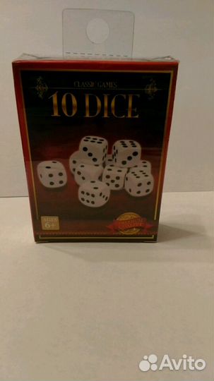 Новый набор игральных костей