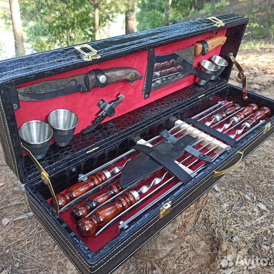 Набор шампуров для пикника 