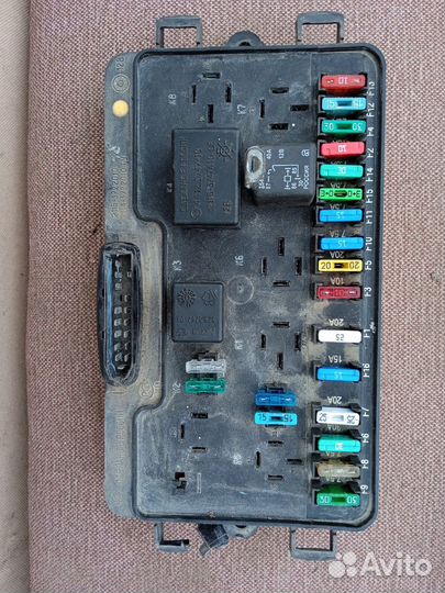 Блок предохранителей на ваз 21 14-15