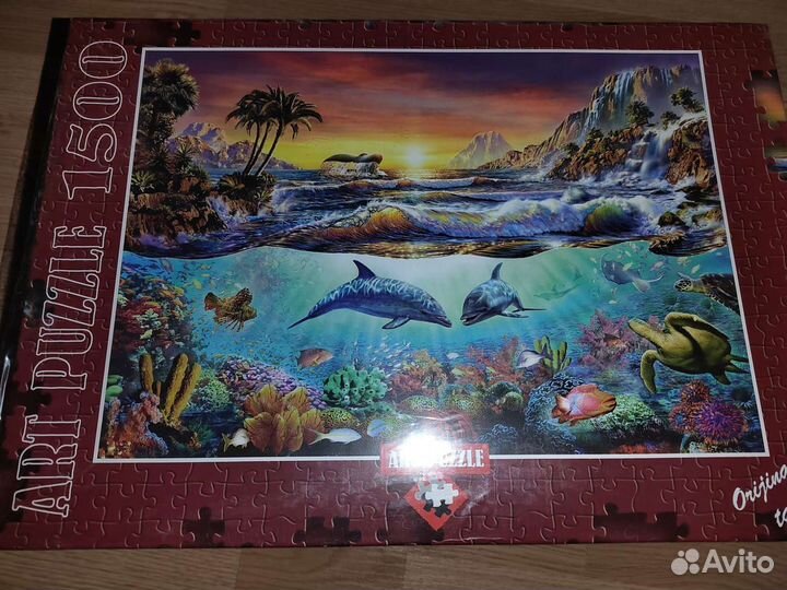 Пазлы art puzzle 1000 и 1500 элементов