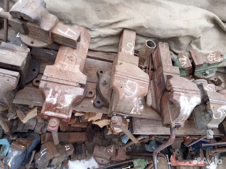 Тисы, тиски, запчасти от тисов