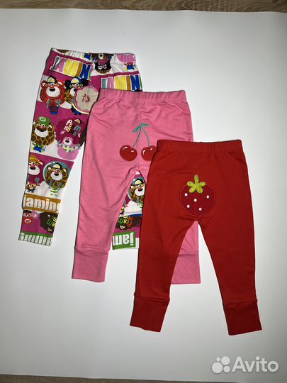 Легинсы для девочки 86 92