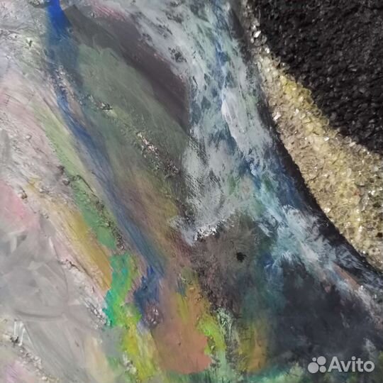 Интерьерная картина на оргалите 60х60