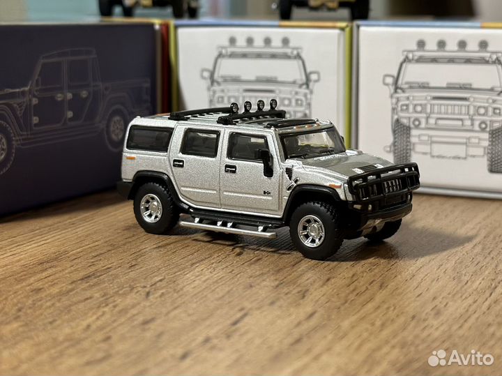 1:64 Модели Hummer H2 и Jeep Gladiator Rubicon