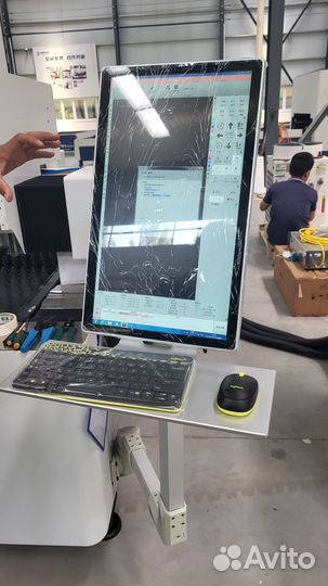 Лазерный станок по металлу с труборезом (2 в 1)