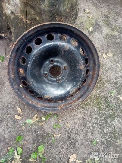 Штампованные диски r15 4x100 бу