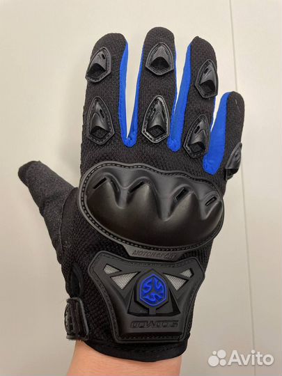 Мотоперчатки Scoyco MC-29(Синие размер L)
