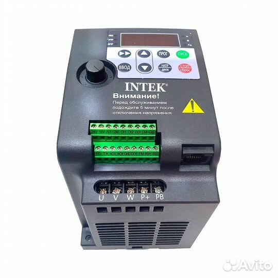 Частотный преобразователь 0,75 кВт 380В intek