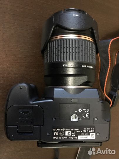 Sony alpha 350 kit