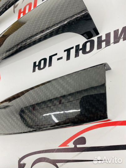 Накладки на ручки дверей карбон BMW Bmw