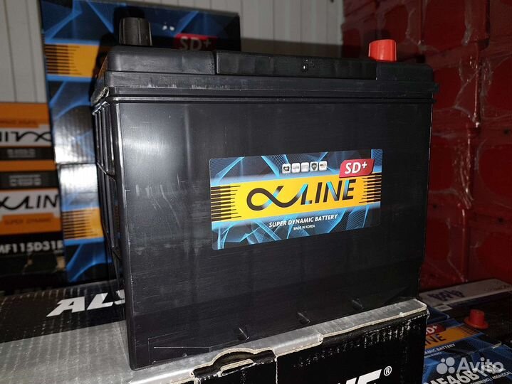 Аккумулятор alphaline SD 80Ач 95D26