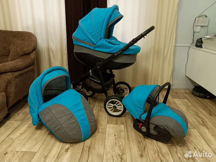 Коляска 3 в 1 Verdi Neo Lux + фитбол в подарок