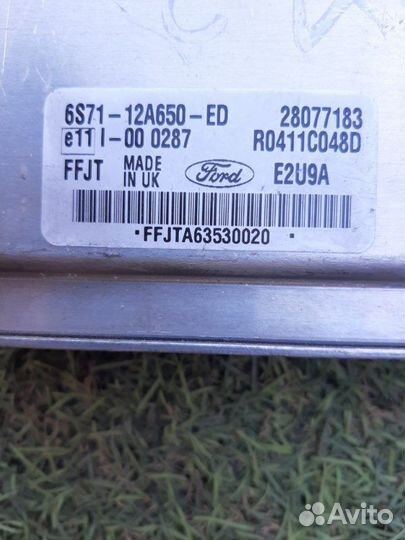 Блок управления двигателем (эбу) Ford Mondeo 3