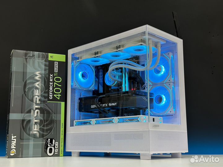 Новый Пк RTX4070ti Super 16G Ryzen 7 7800X3d 32G