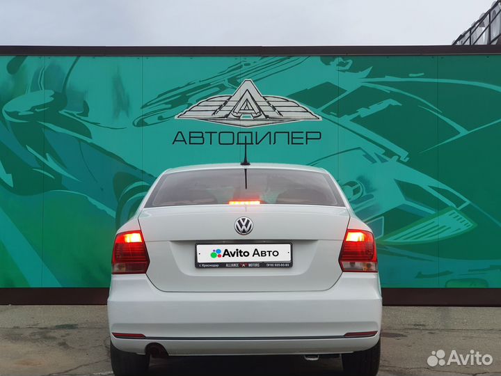 Volkswagen Polo 1.6 AT, 2018, 88 158 км