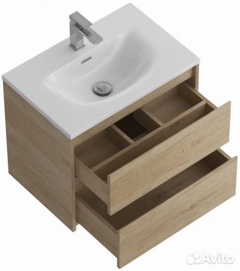 Мебель для ванной BelBagno Kraft-39-700-BB-8099-3-70 Rovere Nebrasca Nature