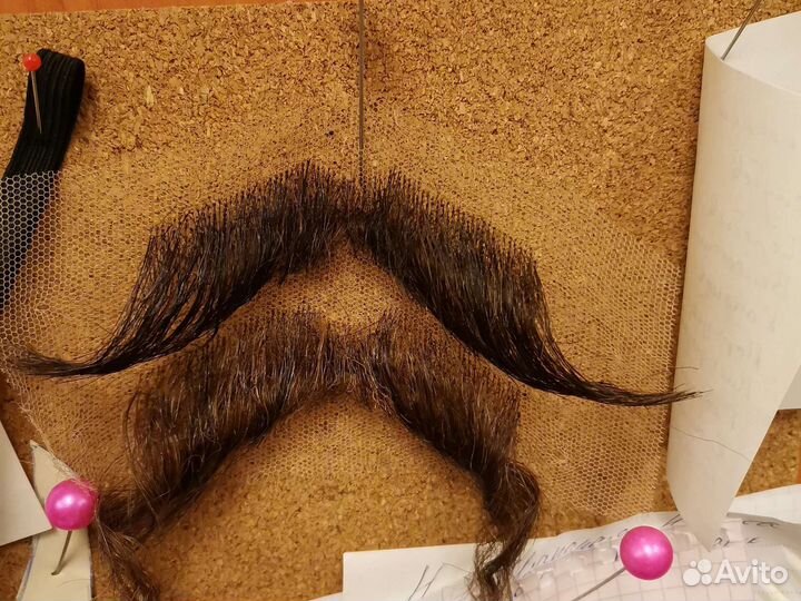 Шью бороды, усы, бакенбарды