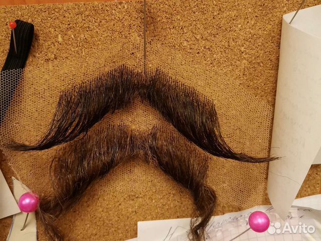 Шью бороды, усы, бакенбарды