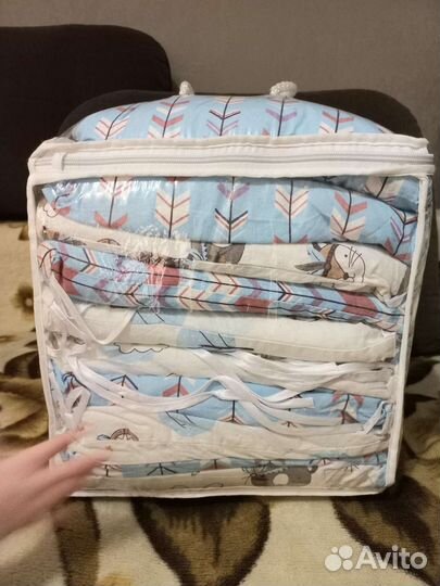 Бортики в детскую кроватку