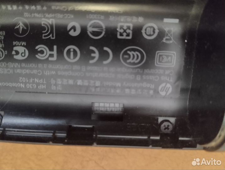 Ноутбук нр 630 на запчасти