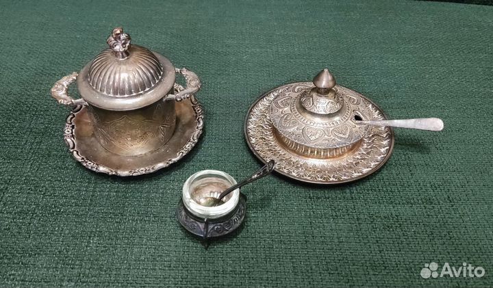 Мельхиоровый набор Винтаж