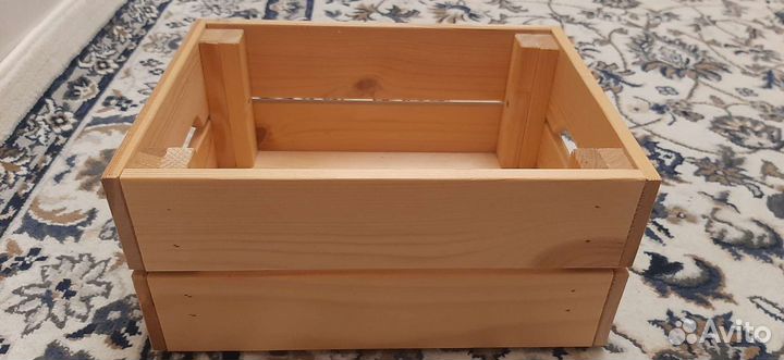 Деревянные ящики IKEA