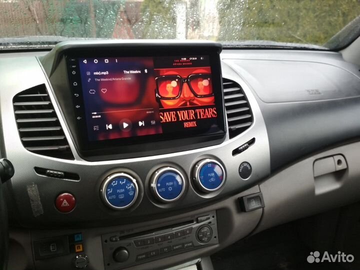 Магнитола Mitsubishi Pajero Sport L200 Android IPS