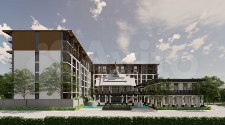 2-к. квартира, 41 м² (Таиланд)