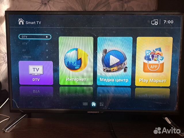 Телевизор SMART tv с вайфаем бу