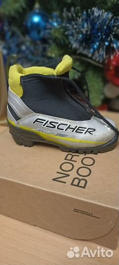 Лыжные ботинки детские fischer