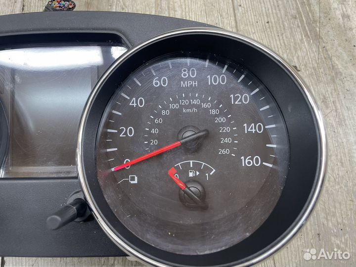 Nissan Qashqai J10 приборка щиток рестайлинг