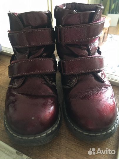 Ботинки осень