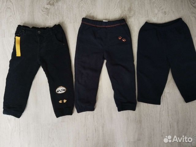 Штаны на мальчика 86 92