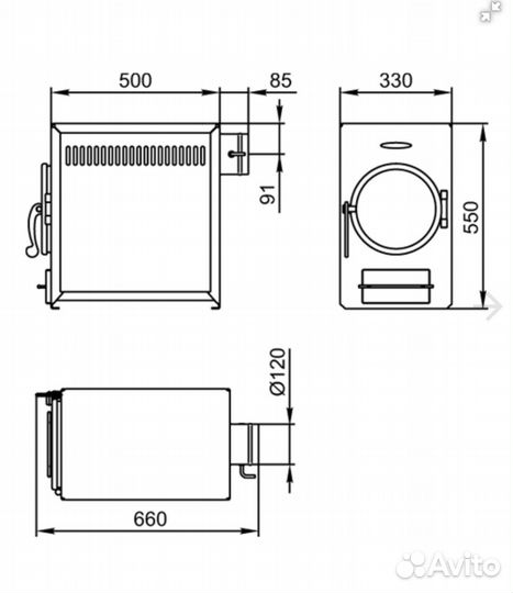 Печь дровяная