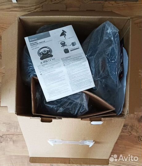 Игровой руль для пк Defender Challenge Mini LE