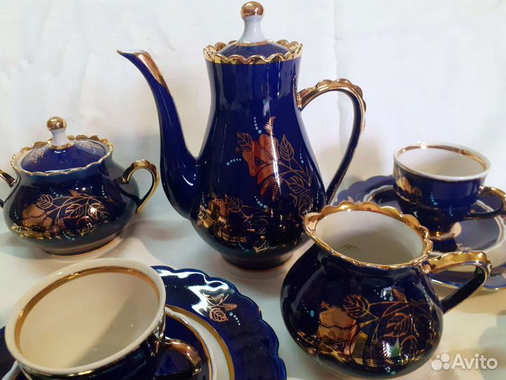 Кофейный сервиз СССР, Довбышский фарфоровый завод