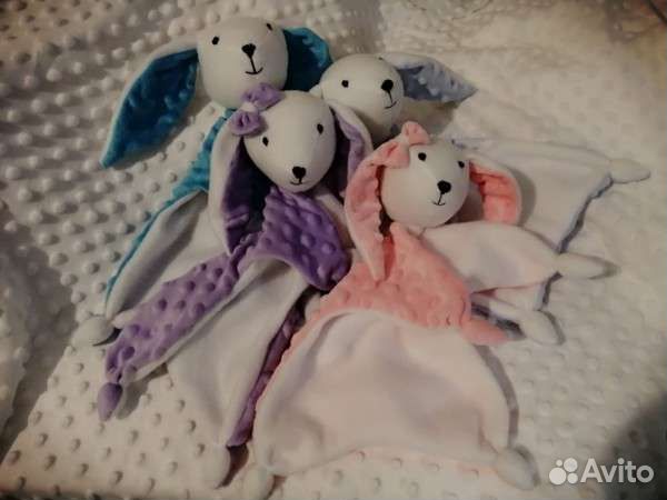 Зайка засыпайка - сплюшка игрушка 0+