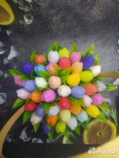 Букеты из мыла