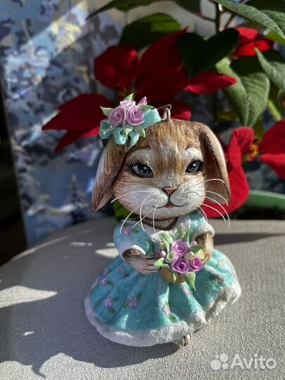 Ватные елочные игрушки