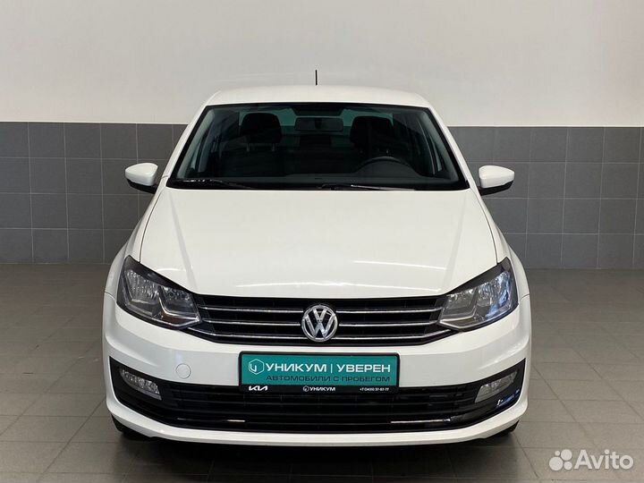 Volkswagen Polo 1.6 МТ, 2019, 74 454 км